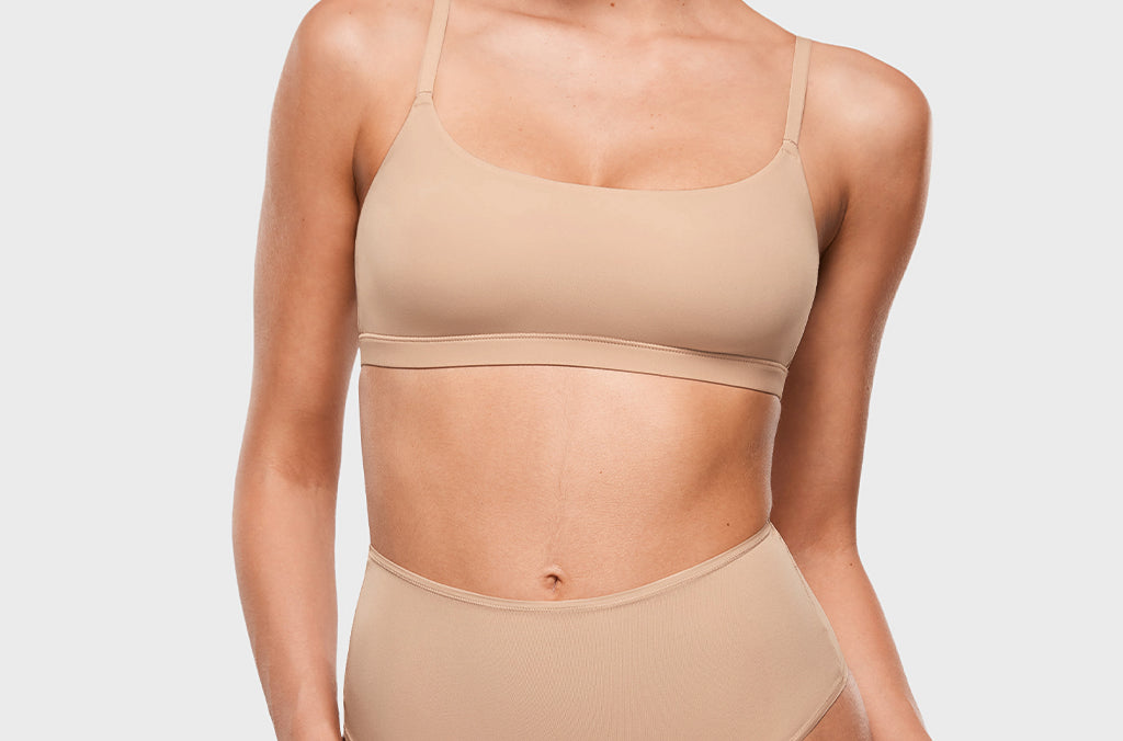 Women's Seamless High Rise Thongs 3 Pack Wheat (3pack)