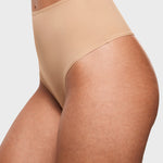 Women's Seamless High Rise Thongs 3 Pack Warm Beige (3pack)
