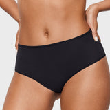 Women's Classic Mid Waist Full Briefs 3 Pack Black 3pack
