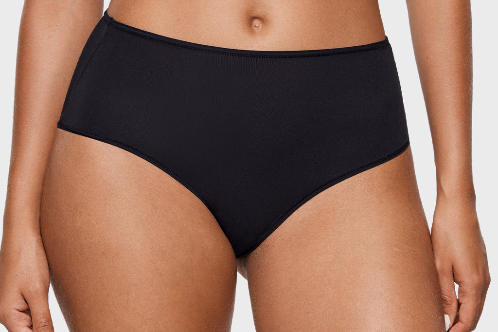 Women's Classic Mid Waist Full Briefs 3 Pack Basic 5 (3pack)