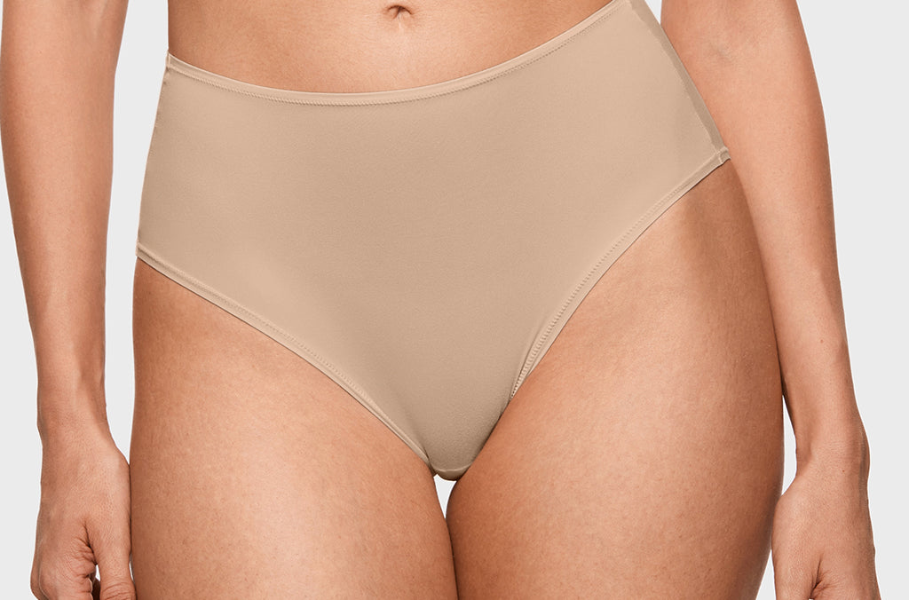 Women's Classic Mid Waist Full Briefs 3 Pack Wheat (3pack)