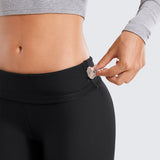 Women's Fleece Lined Leggings 28" Black