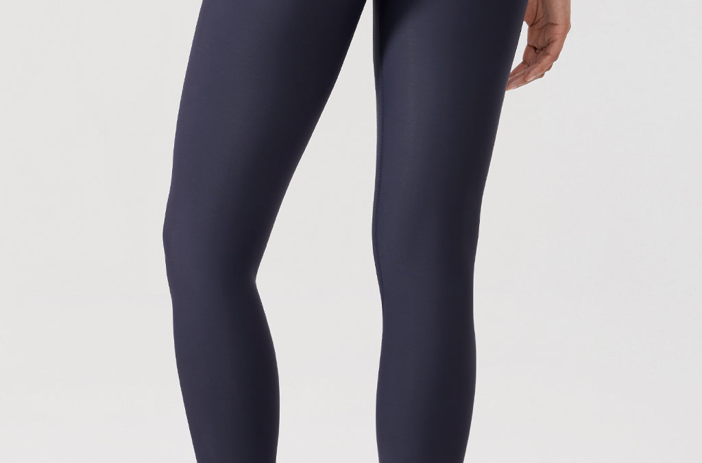 Women's Fleece Lined Leggings 28" Navy