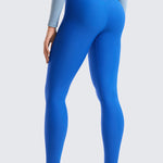 Women's Fleece Lined Leggings 28" Sparkle Blue