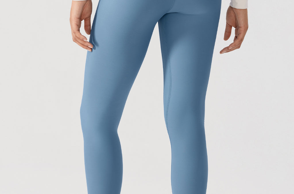 Women's Fleece Lined Leggings 28" Universe Blue