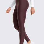 Women's Fleece Lined Leggings 28" Arctic Plum