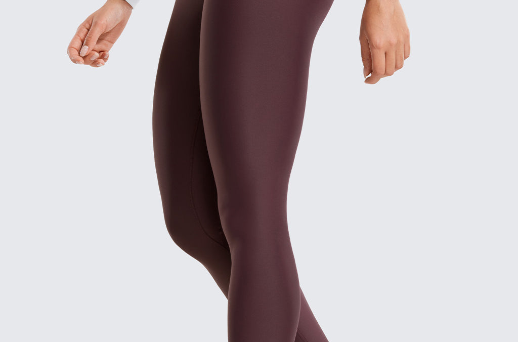 Women's Fleece Lined Leggings 28" Arctic Plum
