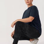 CRZ YOGA Women's Yoga Lounge High Rise Butterluxe Yoga Leggings 25'' Tie Dye Smoke Ink