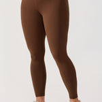CRZ YOGA Women's Yoga Lounge High Rise Butterluxe Yoga Leggings 25'' Coffee Brown