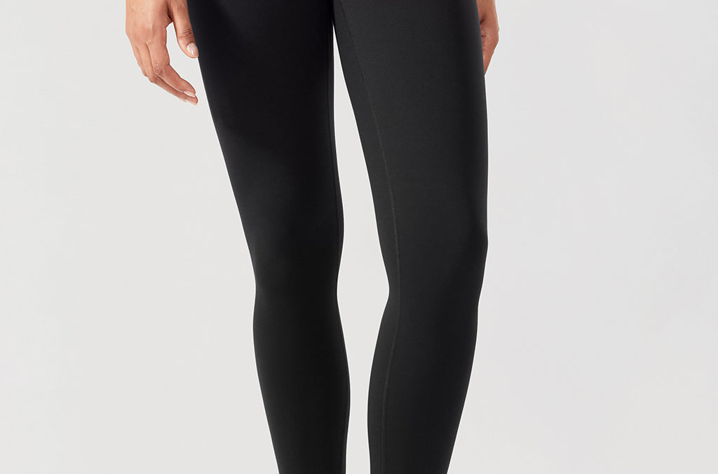 Women's Yoga Leggings 28" Black