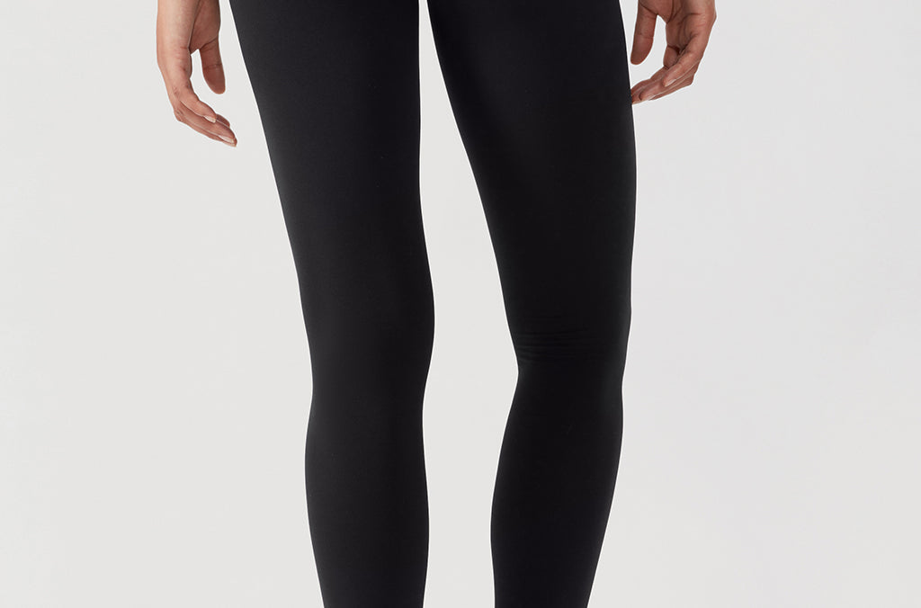 Women's Yoga Leggings 28" Black