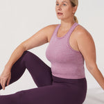 Women's Yoga Leggings 28" Deep Purple