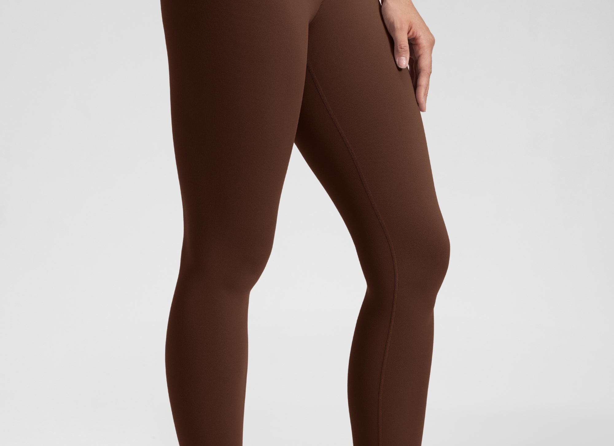 Women's Yoga Leggings 28" Lava Brown