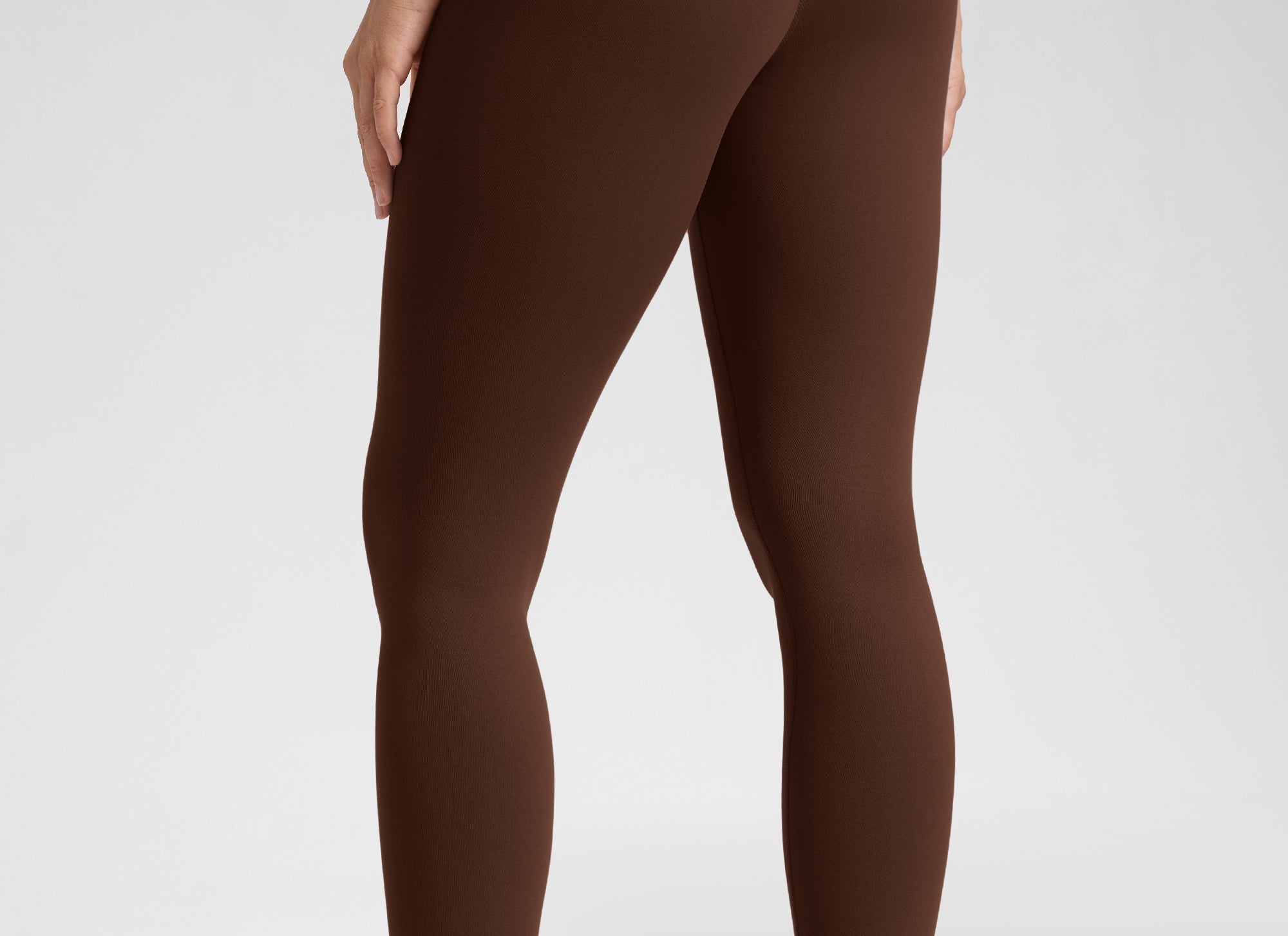 Women's Yoga Leggings 28" Lava Brown