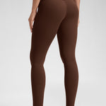 Women's Yoga Leggings 28" Lava Brown