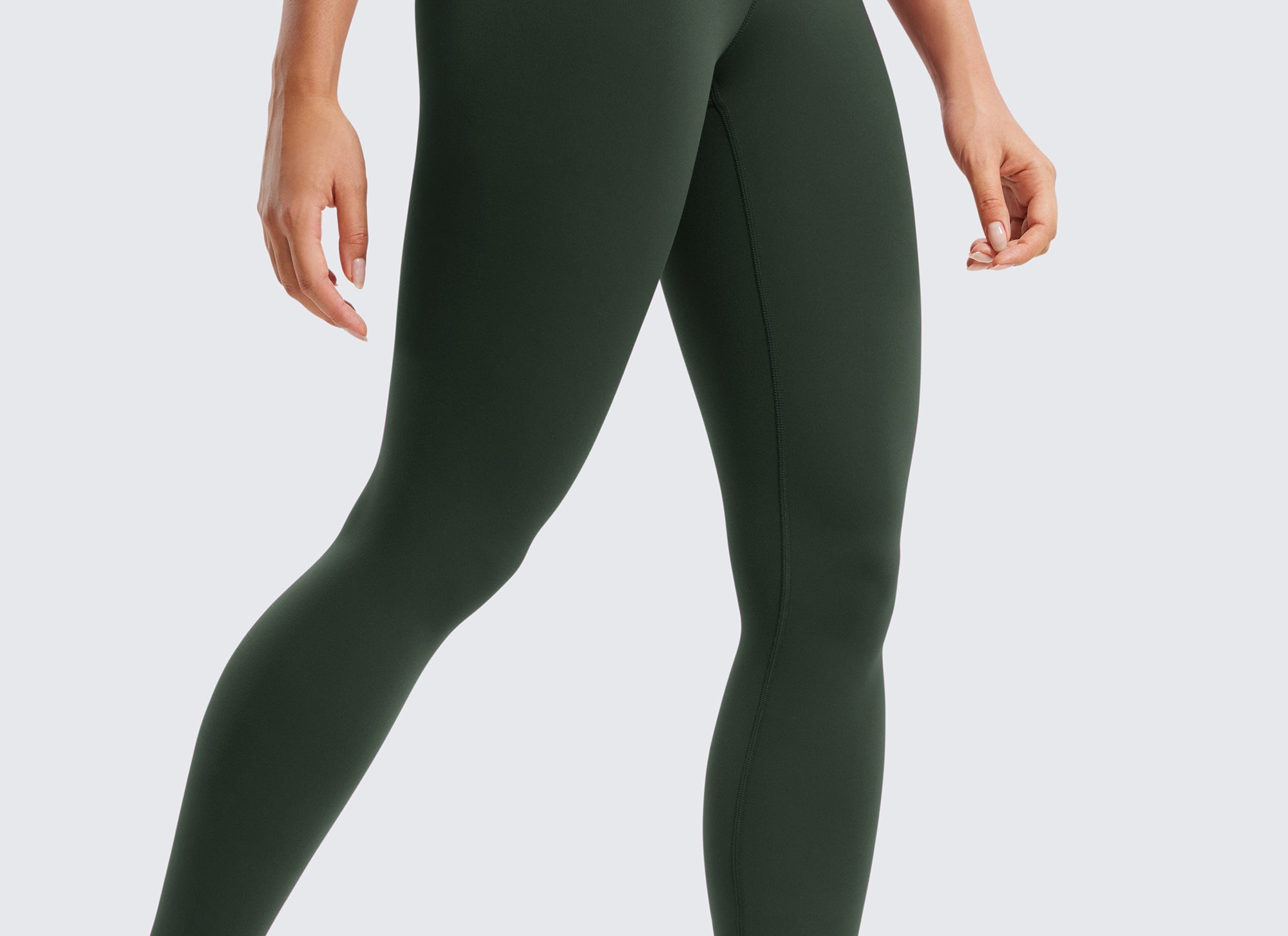 Women's Yoga Leggings 28" Legend Green