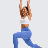 CRZ YOGA Women's Yoga Leggings 25" with Pockets Wild Indigo