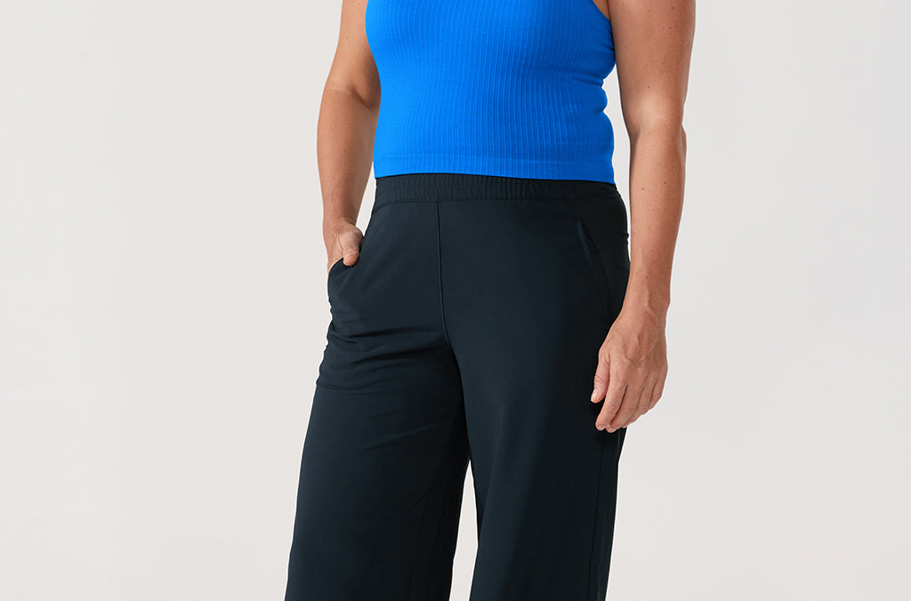 Women's Seamless Ribbed Cropped Tank Top Misty Merlot