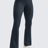 CRZ YOGA Women's High Waist Flare Leggings 29" True Navy