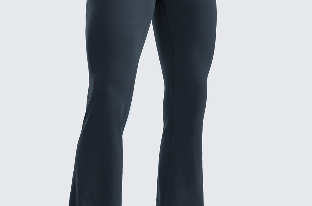 CRZ YOGA Women's High Waist Flare Leggings 29" True Navy