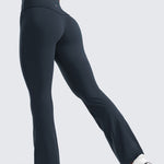 CRZ YOGA Women's High Waist Flare Leggings 29" True Navy