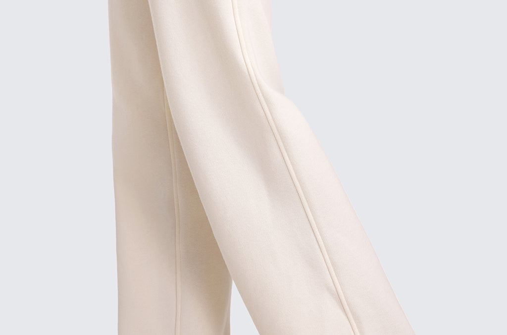 CRZ YOGA Women's Cotton Fleece Lined Sweatpants 30" Dark Red 2