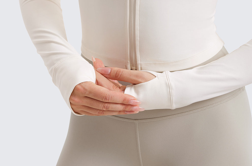 Women's Butterluxe Cropped Outerwear Full Zip Jackets French Navy