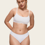 Women's Cheeky High Cut Bikini 3 Pack Basic 3 (3pack)