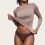 Women's Cheeky High Cut Bikini 3 Pack Hazelnut (3pack)