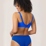 Women's Floral Lace Underwired Bra Sky Blue