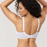 Women's Floral Lace Underwired Bra White