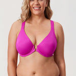 Women's Plunge Racerback Front Closure Bra Ivory