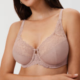 Women's Beauty Lace Bra Brown