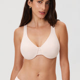 Women's Underwire Minimizer Bra Rose White