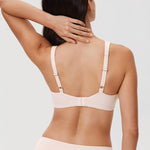 Women's Underwire Minimizer Bra Rose White
