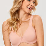 Women's Underwire Minimizer Bra Mochaccino