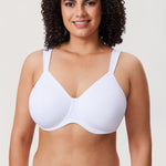 Women's Smooth Minimizer Underwire Bra White