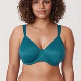 Women's Smooth Minimizer Underwire Bra Borealis Green