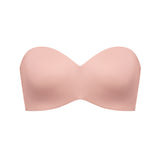 Women's Silicone-Free Strapless Bra Blush Beige