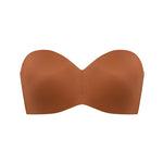 Women's Silicone-Free Strapless Bra Bronze Beige