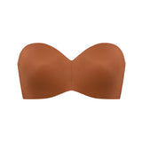 Women's Silicone-Free Strapless Bra Bronze Beige