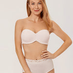 Women's Underwire Strapless Bra White