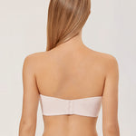 Women's Underwire Strapless Bra White
