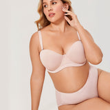 Women's Classic Strapless Bra Rose Smoked