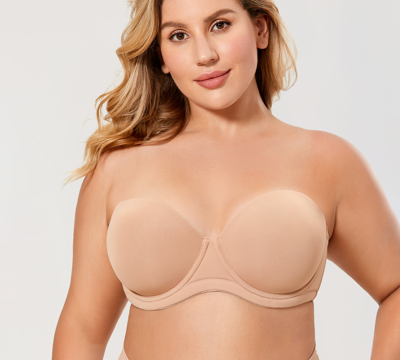 Women's Classic Strapless Bra Natural