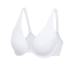 Women's Seamless U-back Front Closure Bra White