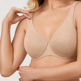Women's Unlined Minimizer Bra White