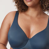 Women's Unlined Minimizer Bra Rose Purple