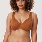 Women's Unlined Minimizer Bra Bronze Beige
