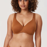 Women's Unlined Minimizer Bra Bronze Beige